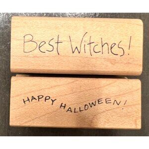 2 Rare Halloween Stamps inky antics savvy stamps Tammy DeYoung